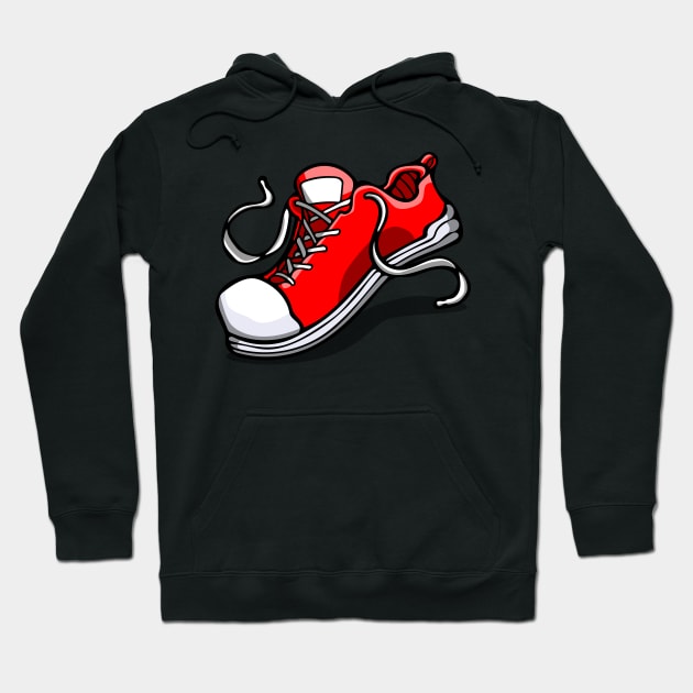 Red Shoe *RGB Collection* Hoodie by deancoledesign